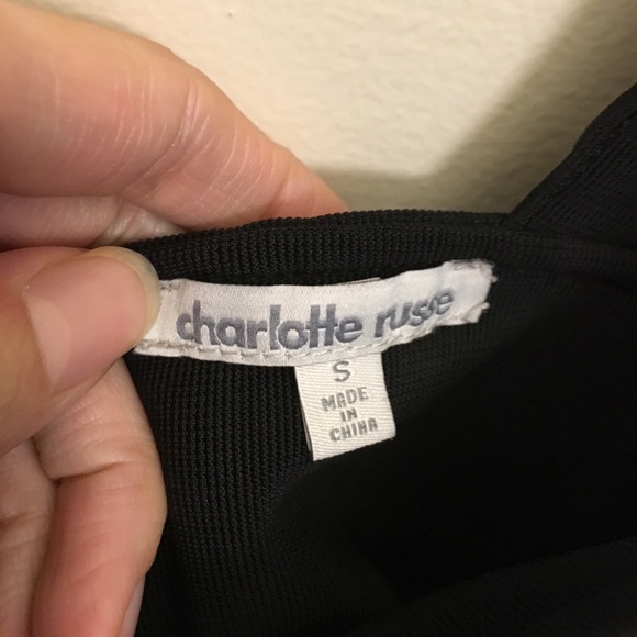 NWOT ▪️Black & Pink Bandage Dress - Picture 6 of 10